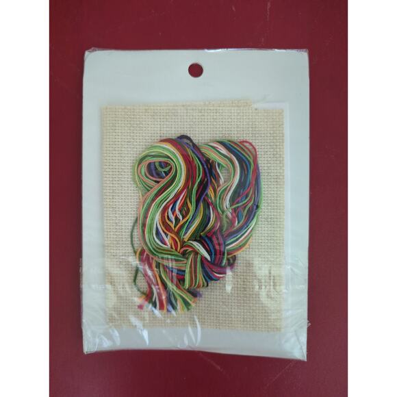 Dimensions Cross Stitch Kit Soothe Your Sole with Flowers Wagon 7 x 5 Vintage - Picture 3 of 3